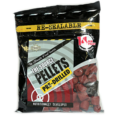 Пелетс Dynamite Baits Pre-Drilled Source 14mm 350g (DY148)