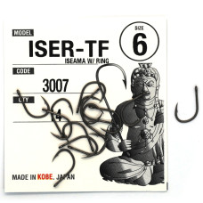 Гачки Fudo Iseama W/Ring TFC 6 (14 шт.) (FHTFC30076)