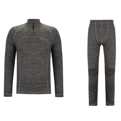 Термобілизна Viverra Bodyguard ZIP Sand Coal XXXL (РБ-2239563)