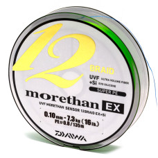 Шнур Daiwa Morethan 12BEX+Si 0.10mm 7.3kg 135m LG (12695-010)