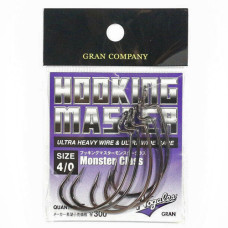 Гачок офсетний Varivas Nogales Hooking Master, Monster, #4/0 (ы119780)