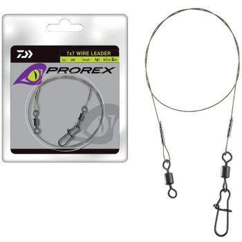 Повідець Daiwa Prorex 7x7 Wire Leader 20cm 7kg (17925-007)