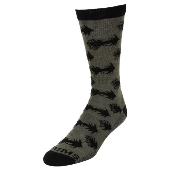 Шкарпетки Simms Daily Sock Woolly Bugger Moss M (13451-746-30)
