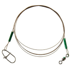 Поводок стальной Cormoran 1x19 Wire leader 30cm 9kg 2pcs (75-34090)
