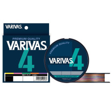 Шнур Varivas PE Line X4 Multicolor 200m 8.15kg 0.165mm #1.0 (VA 13543)