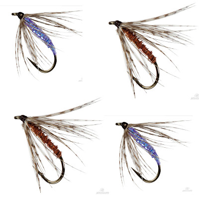 Набір нахлистових мух Daiwa Tenkara Fly Set Wet Soft H1 (07104946)