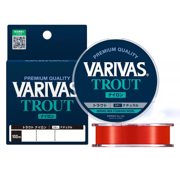 Жилка Varivas Trout Orange 100m 2.27kg 0.185mm (14284 )