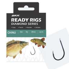 Гачок з повідцем BKK Ready Rig Chinu №6 0.20mm 70cm 10pcs (A-BW-2215)