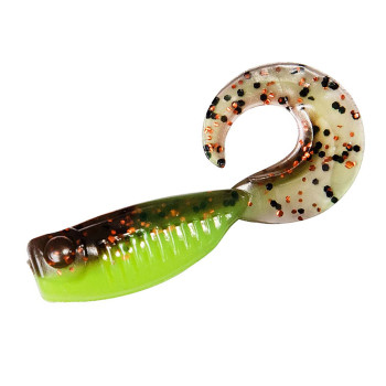 Плаваючий силікон ZMAN Guppy Grubz 2" 8pc #Coppertreuse (MGG-109PK8)