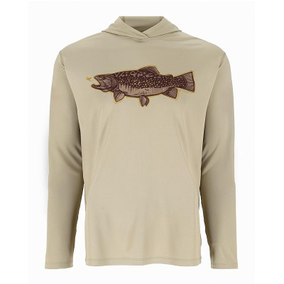 Худі Simms Tech Hoody - Artist Series Stone Trout Fly M (13521-1312-30)