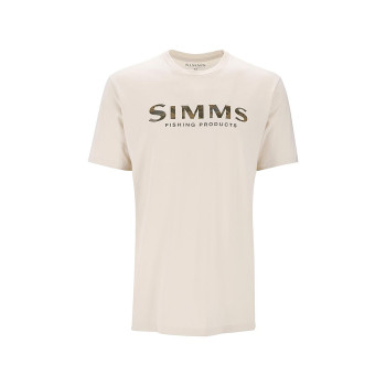 Футболка Simms Shroud Fill Logo T-Shirt Natural M (14276-1290-30)