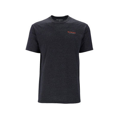 Футболка Simms Let It Fly T-Shirt Charcoal Heather L (14278-086-40)