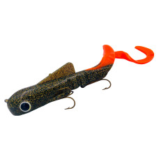 Силікон Musky Innovations Regular Bull Dawg 9" #Glitteroil/Orange (2315784)