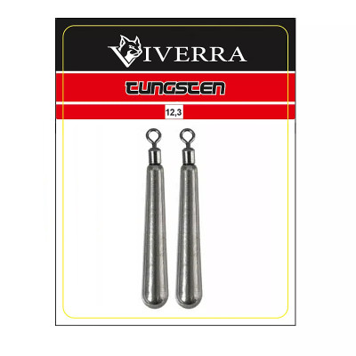 Груз вольфрам Viverra Slim 12.3g (2шт) (TDWSL716R)