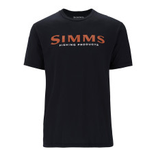 Футболка Simms Logo T-Shirt Jet Black XXL (12803-1292-60)