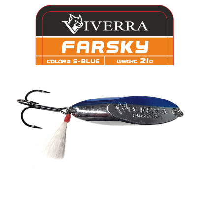 Кастмастер Viverra FARSKY 21g Blue-Silver (2342618)