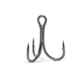 Гачки потрійні VMC Needle point - 2X Strong Black Nickel 1 size 5pcs (7554BN1)