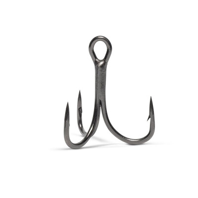 Гачки потрійні VMC Needle point - 2X Strong Black Nickel 1 size 5pcs (7554BN1)