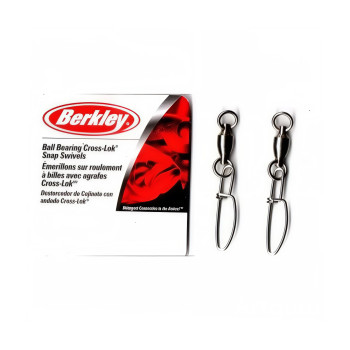 Вертлюг Berkley McMahon Ball Bearing Swivels 25lb 3pcs Niekel (1280539)