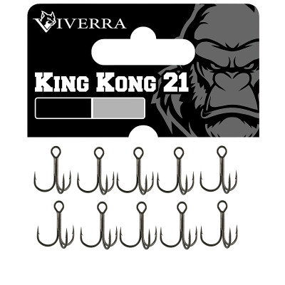 Трійник King Kong 21 1/0 (10шт) (2353708)