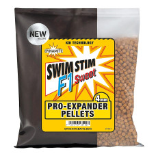 Пелетс Dynamite Baits Swim Stim Pro-Expander Pellets F1 Sweet 4mm 300g (DY634)