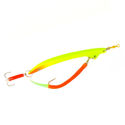 Пількер Fladen Banana pilk w Rubber Mac 300g Red/Yellow (16-6130026)