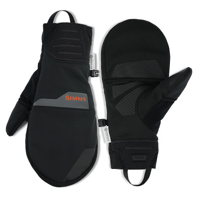 Рукавички Simms Windstopper Foldover Mitt Black M (14301-001-30)