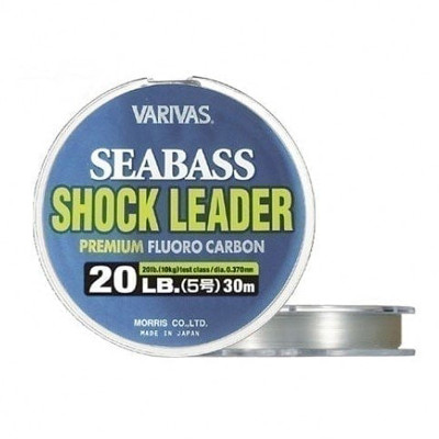 Флюрокарбон Varivas Sea Bass FLURO Shock Leader 30m 30LB 0.470mm (РБ-657464)