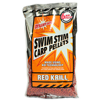 Пелетс Dynamite Baits Swim Stim Red Krill Pellets 6mm 900g (DY215)