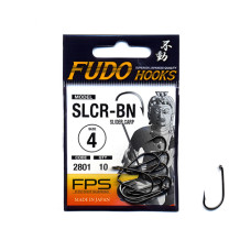 Гачки Fudo Slider Carp Black 4 (10 шт.) (FHBN28014)