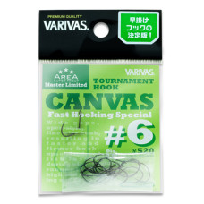 Гачок форелевий Varivas Super Trout Area MLD Tournament Hook Canvas #6 15pcs (РБ-722507)