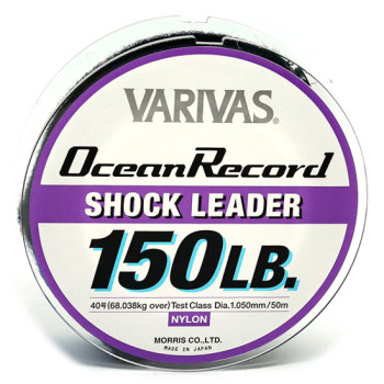 Моношоклідер Varivas Ocean Record Shock Leader 50m 68kg 1.05mm (РБ-744493)