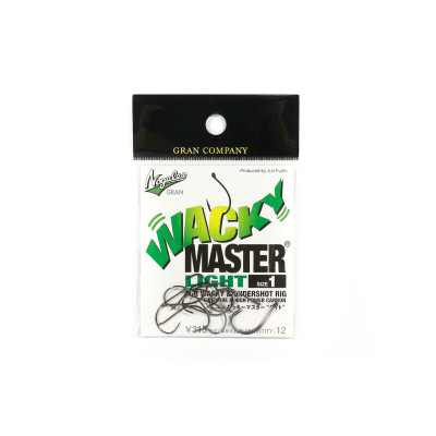 Гачок для дропшота Varivas Nogales Wacky Master Light #1/0 12pcs (РБ-108036)