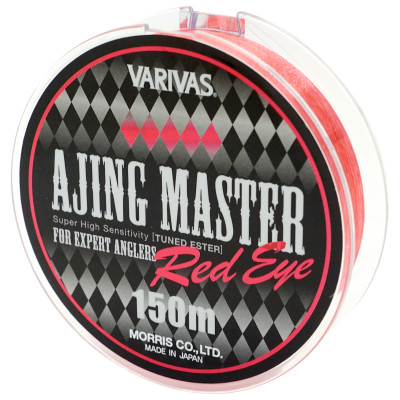 Жилка Varivas Ajing Master Esther Red Eye 150m 0.523kg 0.074mm (VA 15614)