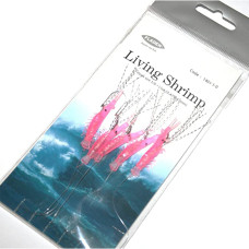 Морський монтаж Fladen Living Shrimp 5 hooks 6 0.35mm/0.30mm (1401-6)