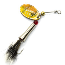 Блешня Dardevle Notangle Spinner 3g #Nickel Back (4233)