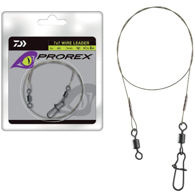 Повідець Daiwa Prorex 7x7 Wire Leader 30cm 10kg (17925-110)