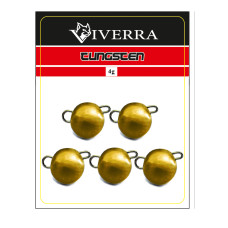 Розбірна вольфрамова чебурашка Viverra 4g Gold (5шт) (4TCBS-G)