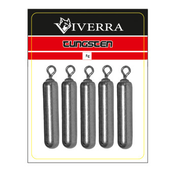 Груз дроп шот вольфрам Viverra 5g Natural (5шт) (316TSDR)
