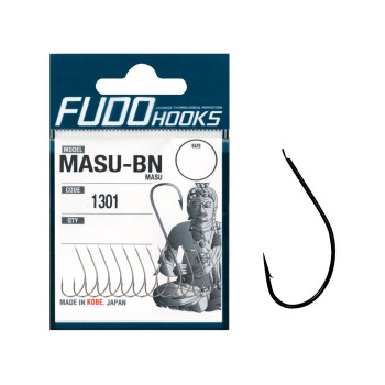 Гачки Fudo Masu Black 8 (9 шт.) (FHBN13018)
