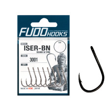 Гачки Fudo Iseama W/Ring TW Black 6 (14 шт.) (FHBN72016)