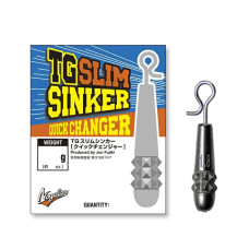 Грузило швидкознімне вольфрамове Varivas TG Slim Sinker QC 1.8g (VA 70301 )
