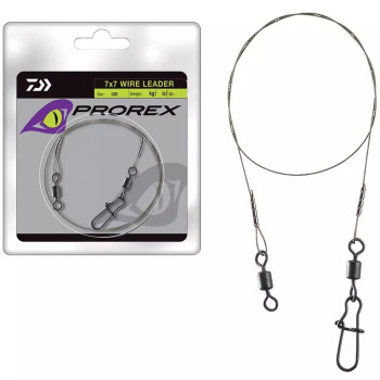 Поводок Daiwa Prorex Titanium Wire Leader 20cm 12kg (17925-712)