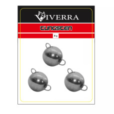Розбірна вольфрамова чебурашка Viverra 8g Natural (3шт) (8TCBS)