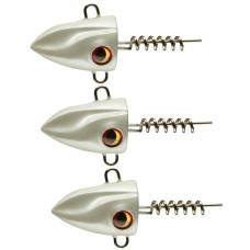 Вантаж штопор Daiwa Prorex Screw-In Pelagic Head 30g 3pcs #Pearl (209440)