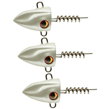 Вантаж штопор Daiwa Prorex Screw-In Pelagic Head 30g 3pcs #Pearl (209440)