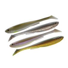 Силікон Daiwa Prorex Slim Shady Nature Set 160mm 25.5g 3pcs #Color Mix 1 (15100-900)