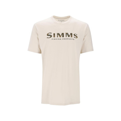 Футболка Simms Shroud Fill Logo T-Shirt Natural L (14276-1290-40)