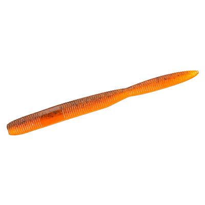 Плаваючий силікон ZMAN Fattyz 6" 6pc #Green Pumpkin/Orange (FAT6-47PK6)