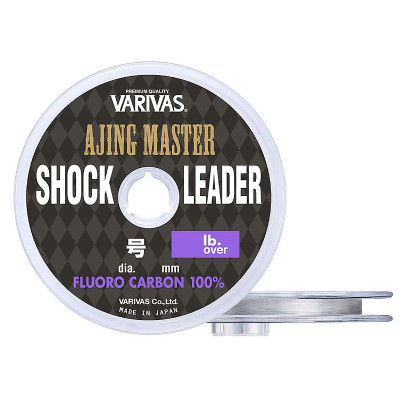 Флюорокарбон Varivas Ajing Master Shock Leader FLUORO 30m 4LB #1 (VA 15354)